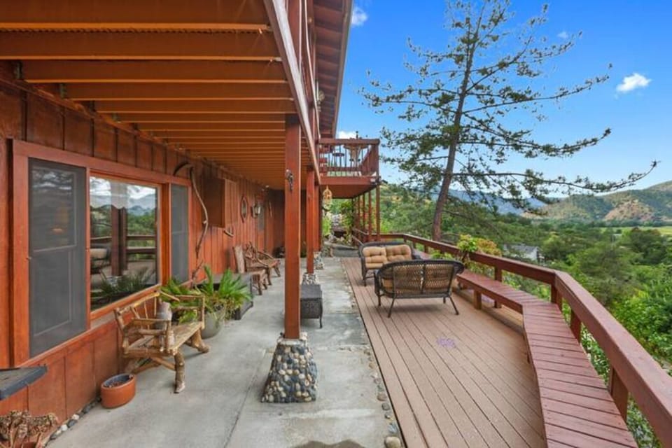 First floor front deck