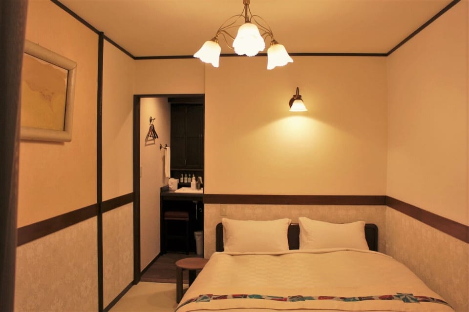 [S room]2F, Western Style Double Room with Private Open-air Bath, Non Smoking | In-room safe, free WiFi