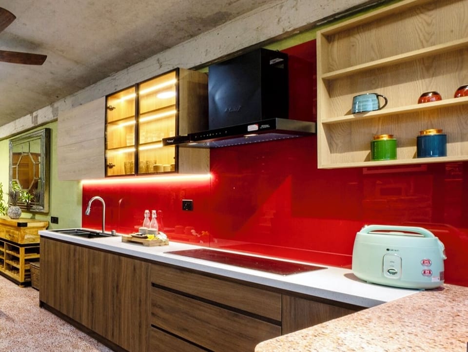 Comfort Villa, 3 Bedrooms, Kitchen, Garden View | Private kitchen | Electric kettle