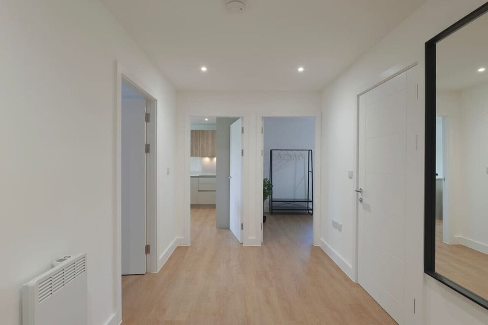 Light, open, and easy to move around in.