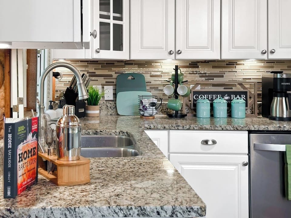 Prepare some drinks of your own with our bartender kit.