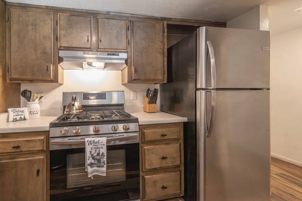 Fully equipped kitchen for all your chefing desires