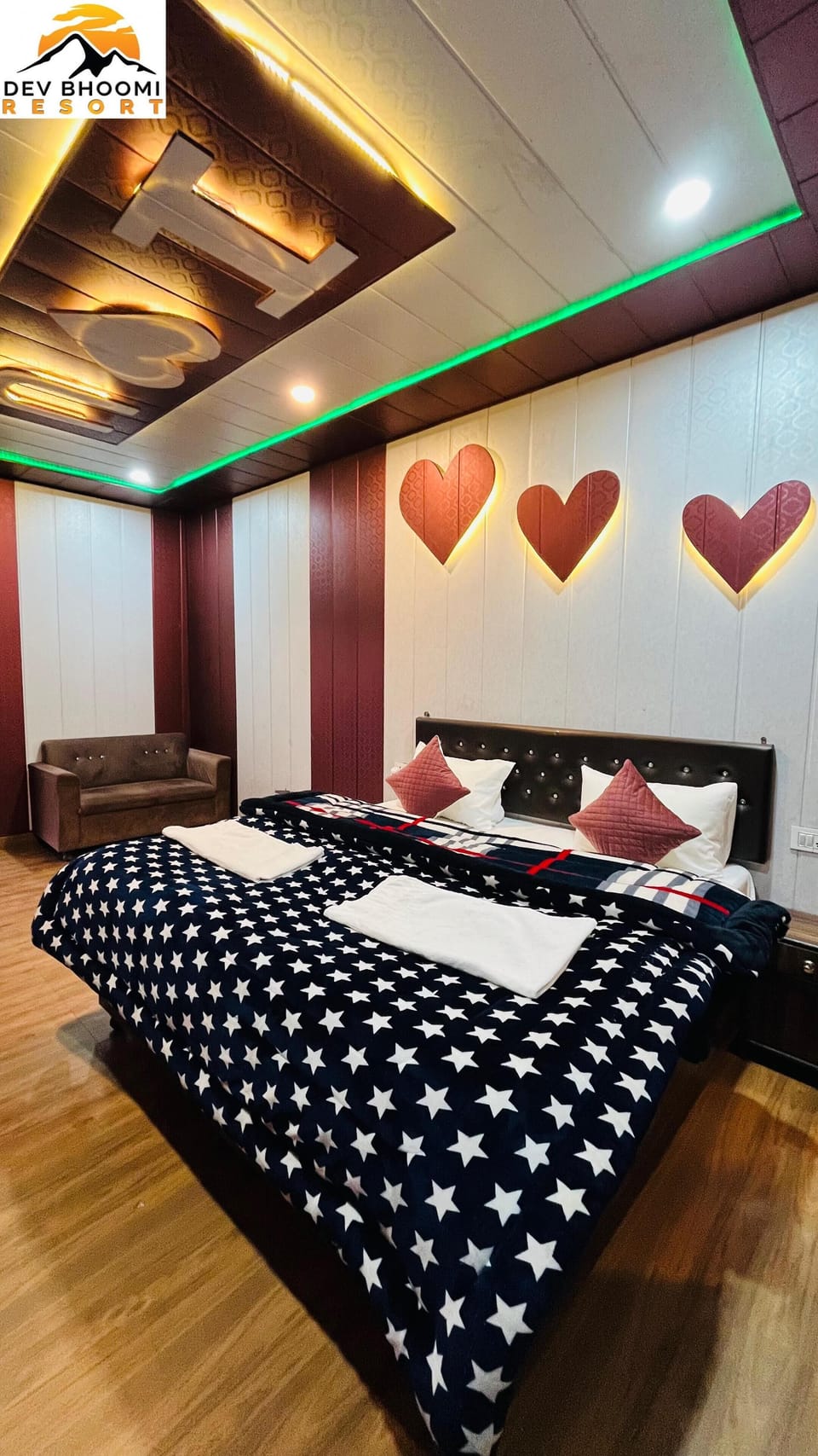 Deluxe Suite, Balcony, Valley View | Soundproofing, iron/ironing board, free WiFi, bed sheets