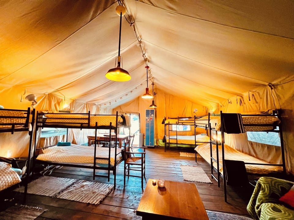 Grand Tent, Refrigerator, Courtyard View | 1 bedroom, free WiFi