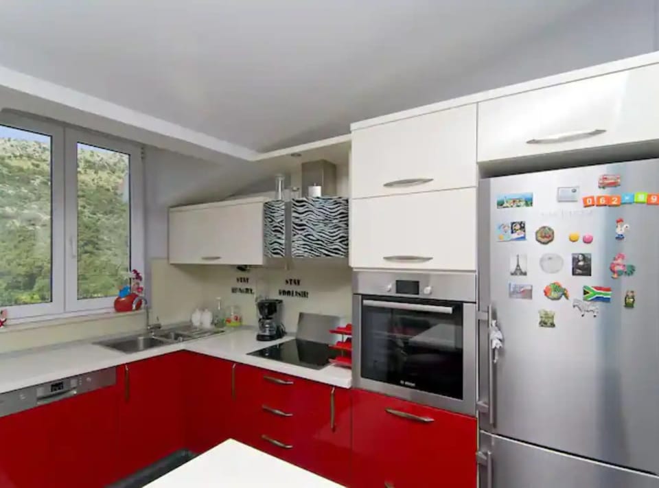 Villa (Three Bedroom Villa With Private Pool) | Private kitchen | Fridge