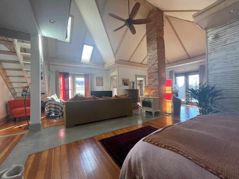 Open main floor