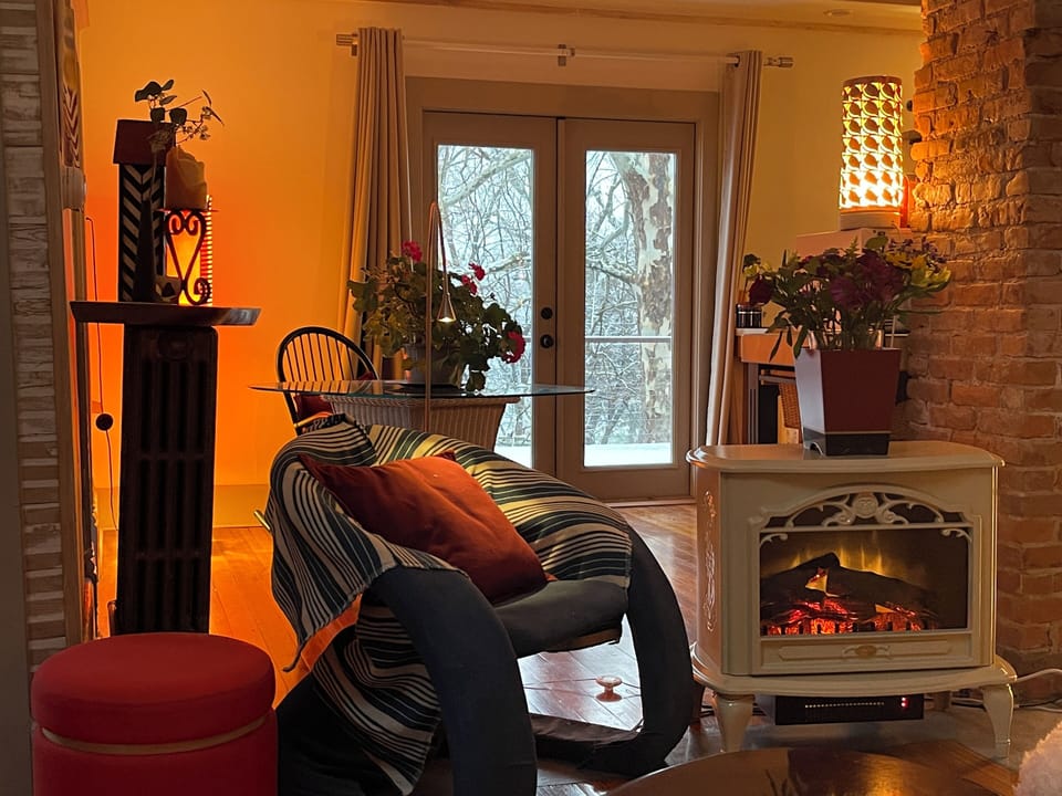 Electric Fireplace for plenty of cozy