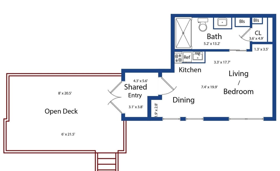 House (1 Bedroom) | Interior