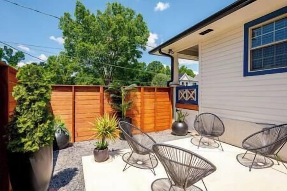 Private, outdoor living space. 