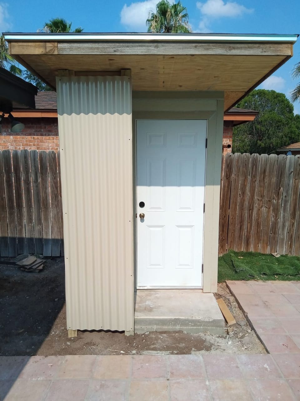 Exterior detail
