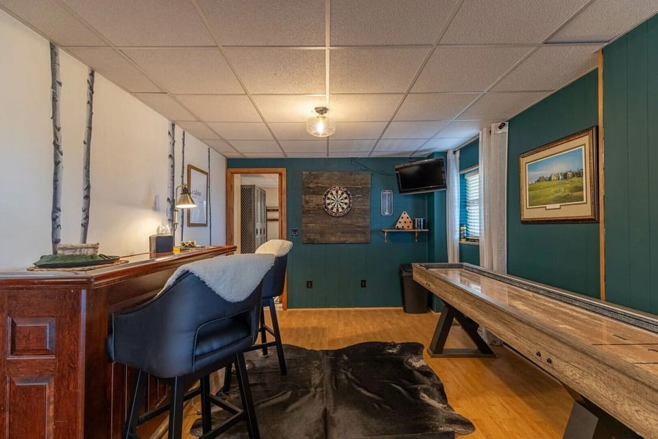 Shuffleboard, Darts, Foosball and Bar Top