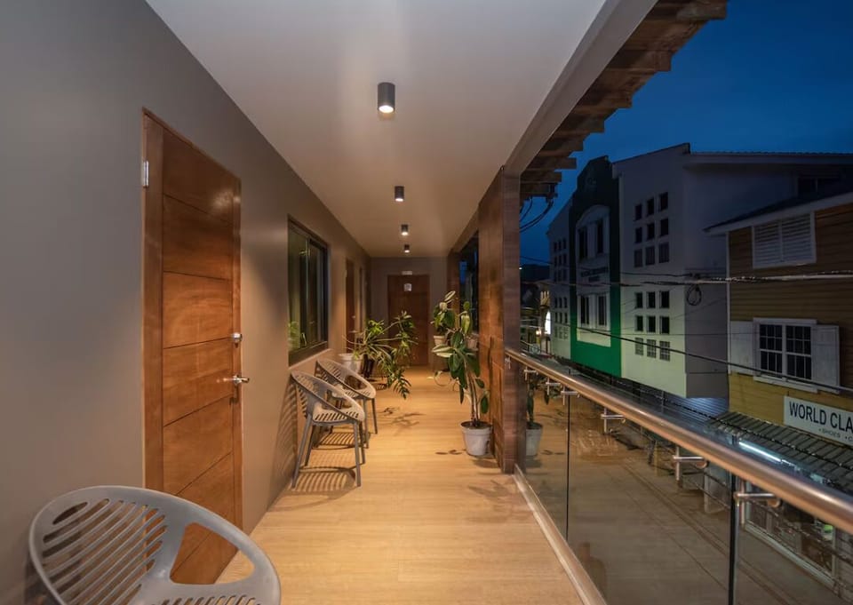 Shared balcony