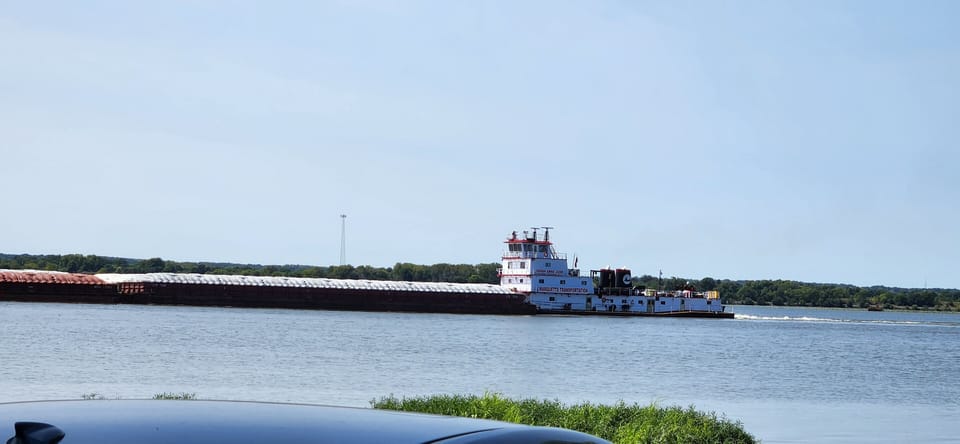 Mighty Mississippi Barge