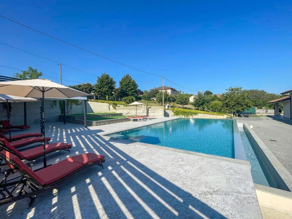 Swimming Pool, Composite Material, Resort, Water Feature, Landscaping, Garden, Shade, Flagstone, Eco Hotel, Reflecting Pool