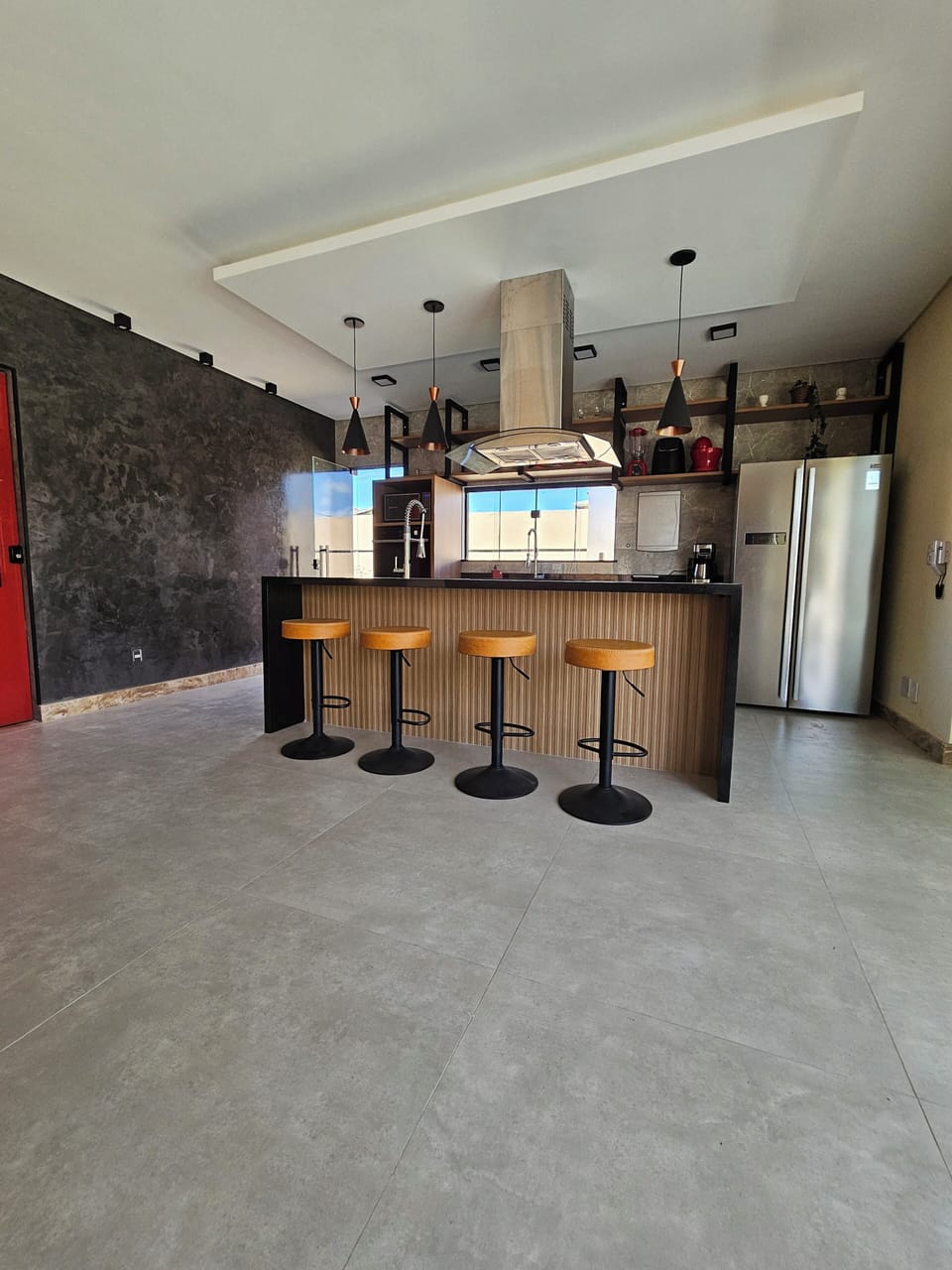 Villa | Private kitchen | Full-size fridge, blender, mixer, cookware/dishes/utensils