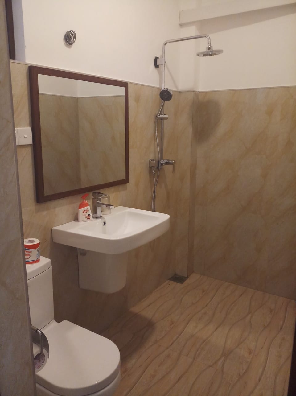 Standard Double or Twin Room | Bathroom | Shower, free toiletries, hair dryer, towels