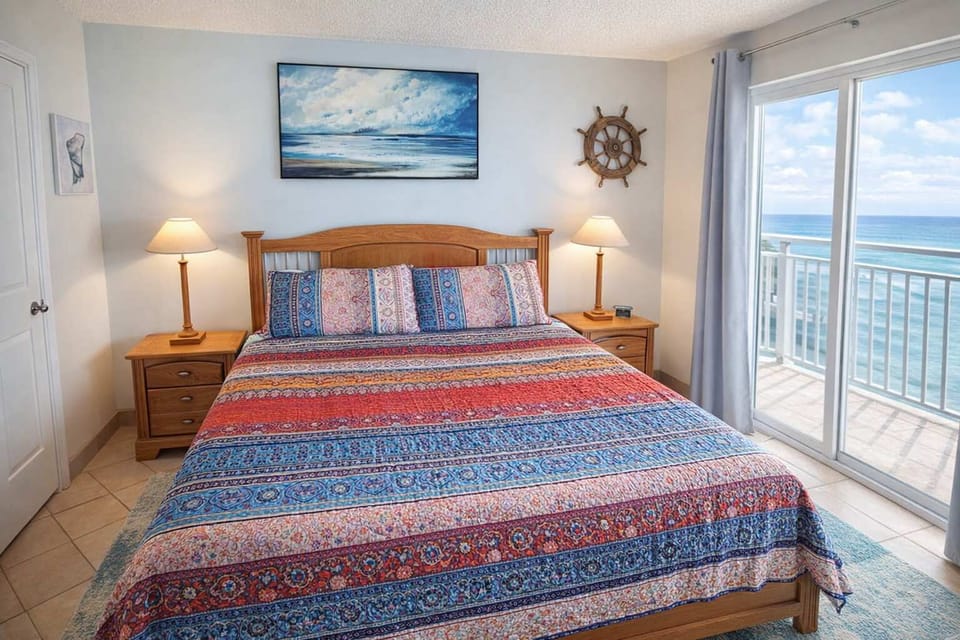 Oceanview King Suite | Nautical Charm | Balcony + Beach Access