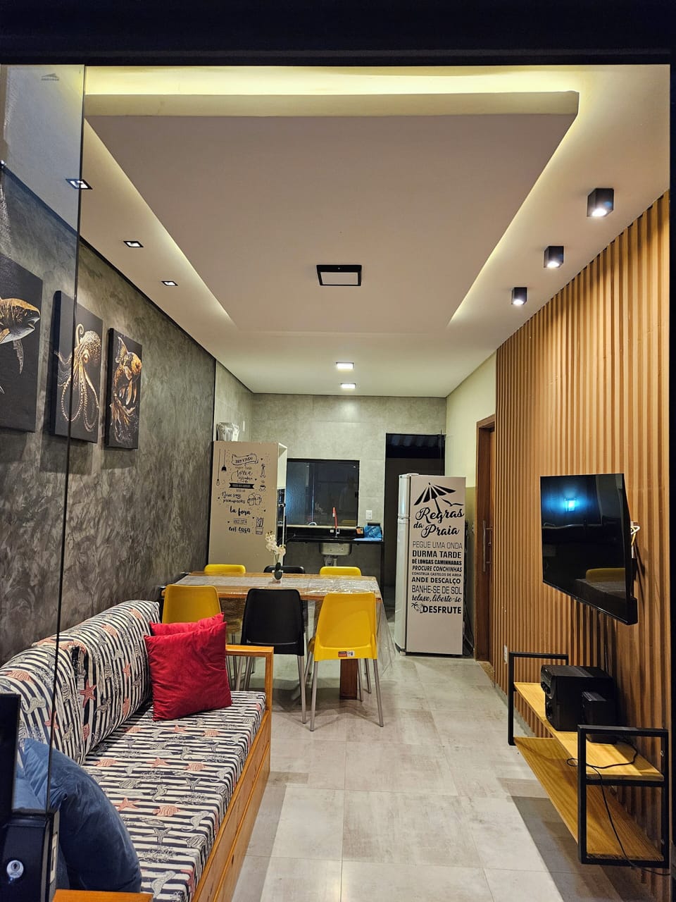 Villa | Living area | 40-inch TV with digital channels
