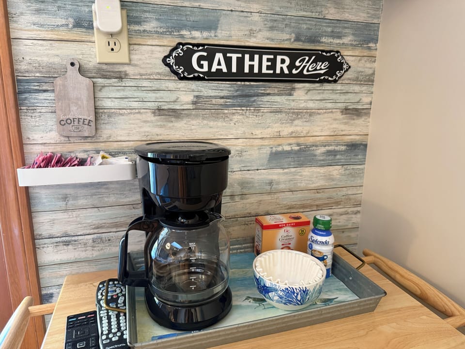 coffee station ( bring your favorite blen)