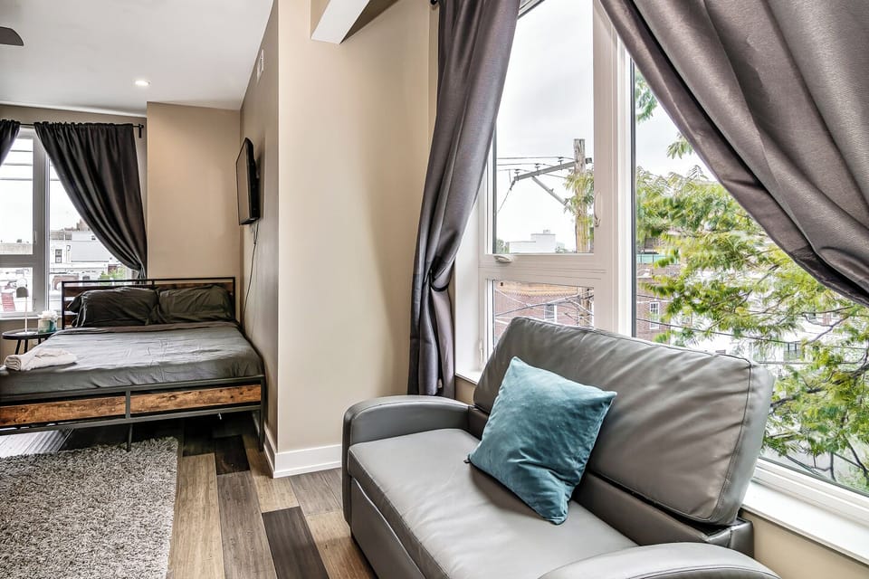 Unit #2 Bedroom #3 (queen + full + single sleeper sofa)