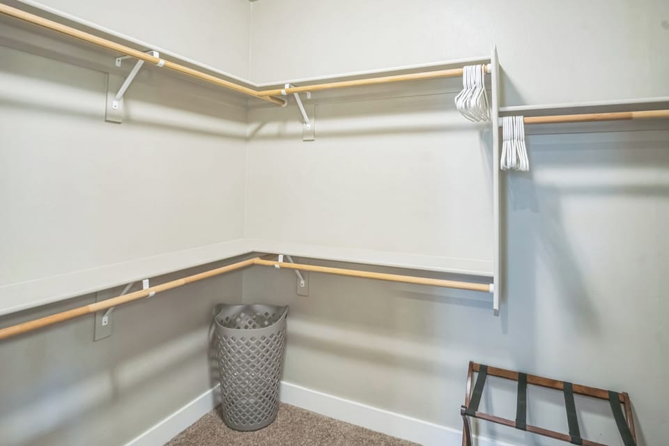 Large Primary walk-in closet