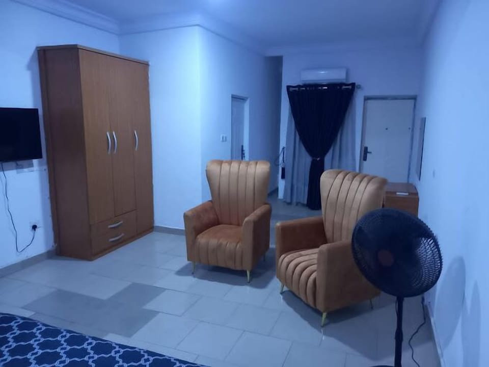 Luxury Apartment, Balcony, City View | 2 bedrooms, desk, laptop workspace, blackout drapes