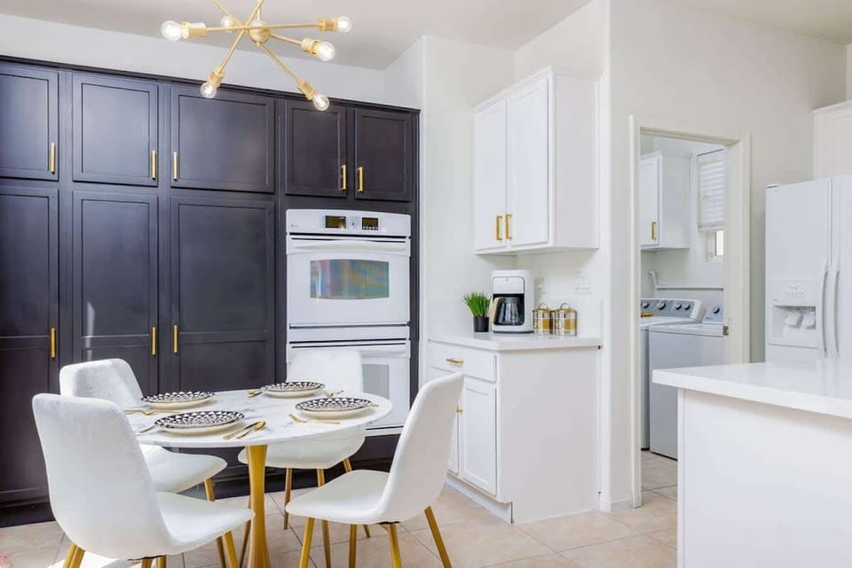 Modern dining space ideal for shared meals and conversation