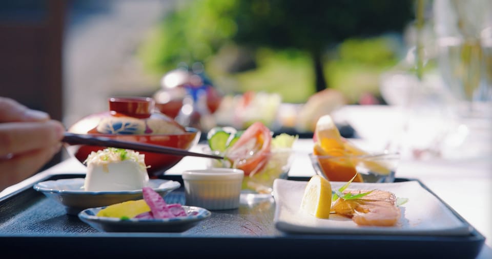 Daily Japanese breakfast for a fee