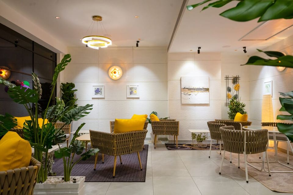 Lobby sitting area