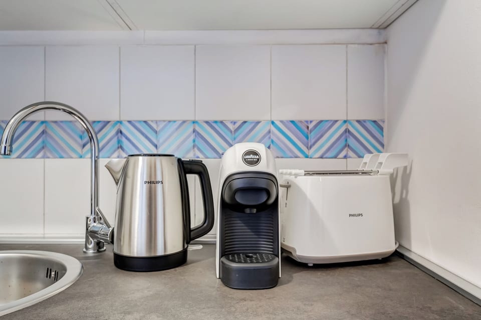 Apartment, 1 Bedroom, Non Smoking, City View | Private kitchen | Full-size fridge, microwave, oven, stovetop