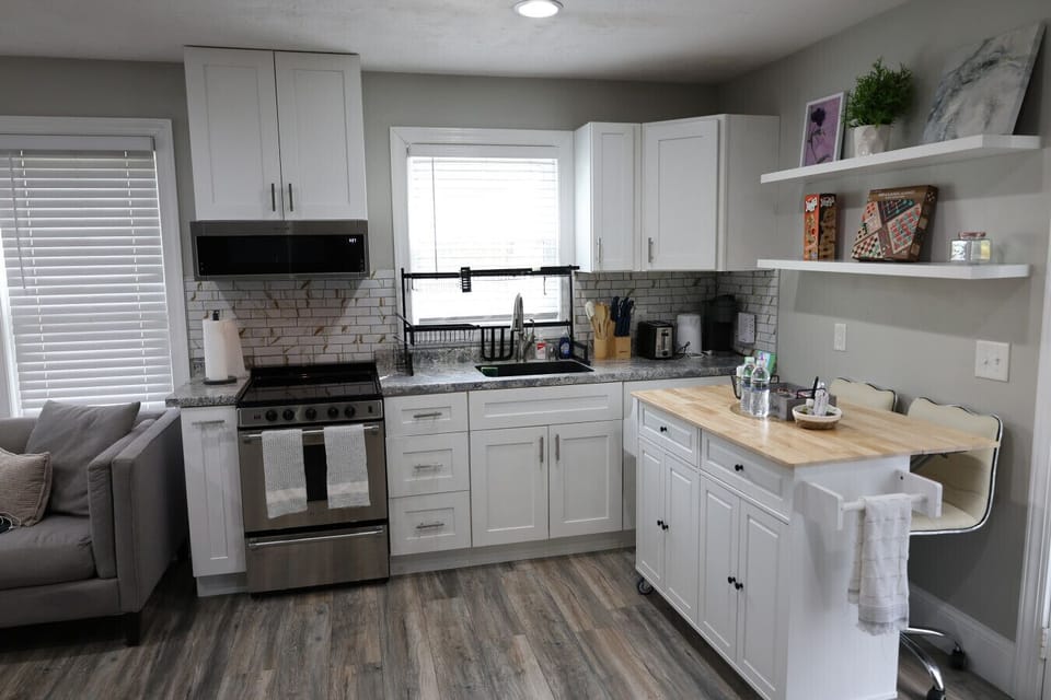 Kitchen View from Hallway