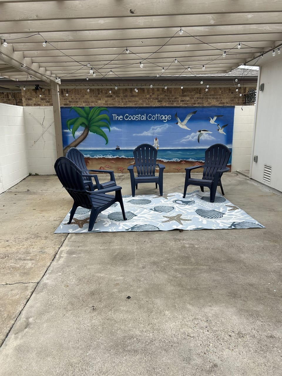 Private patio