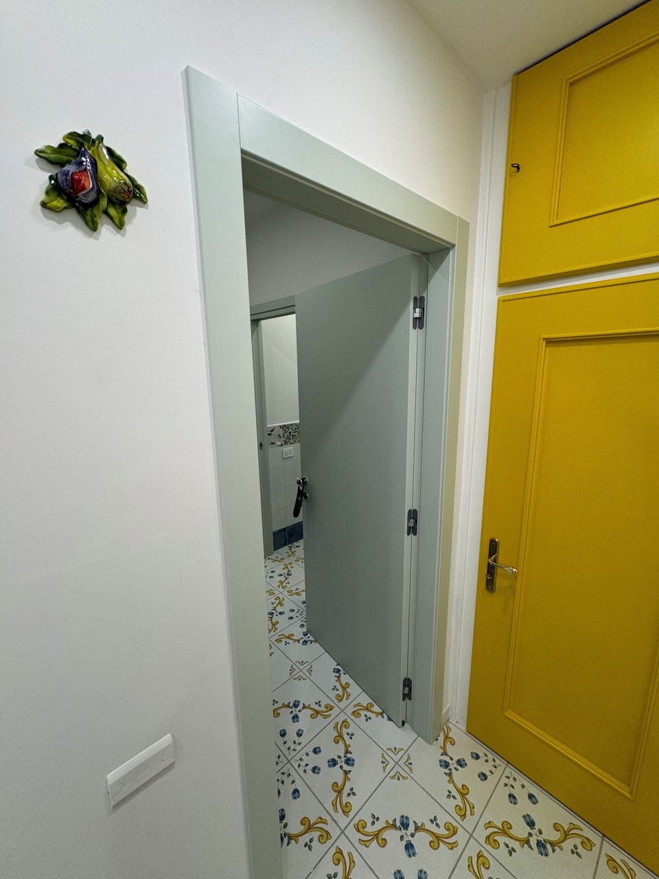 Interior entrance