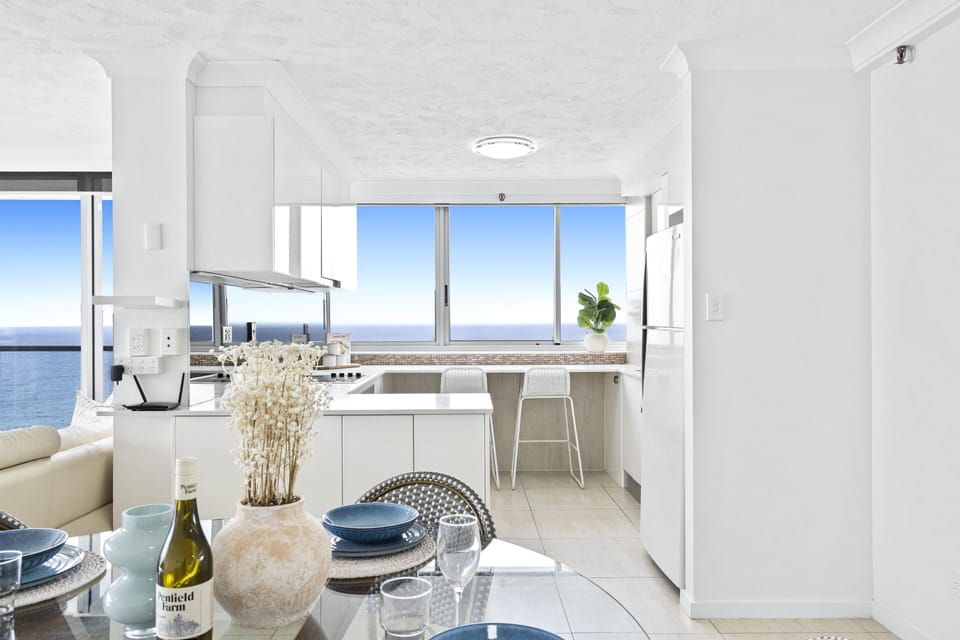 Fully equipped modern kitchen