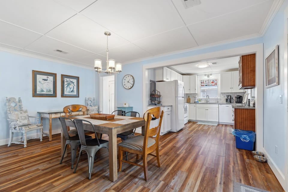 Open Dining Area and Kitchen
