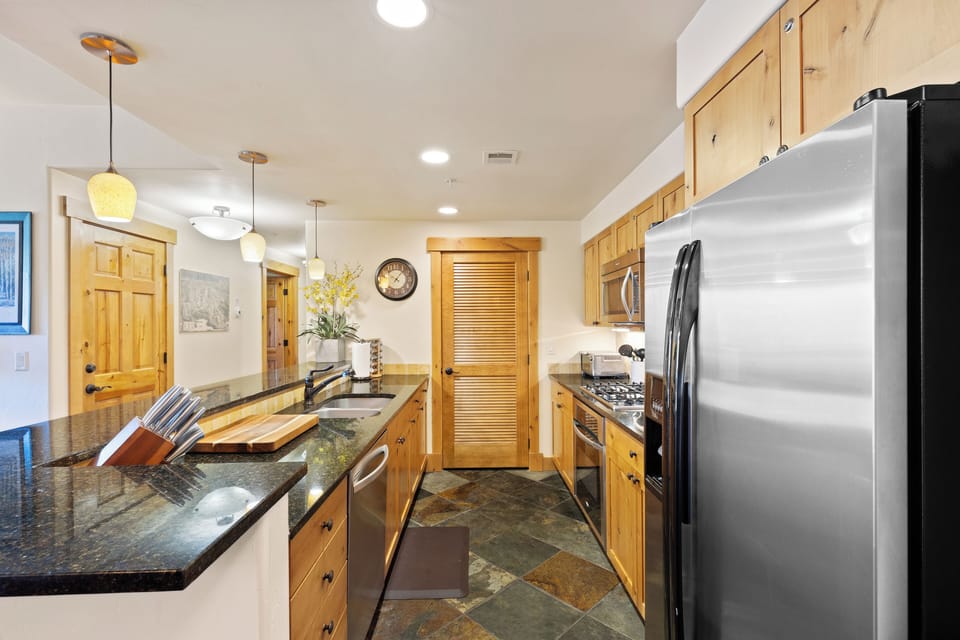 The kitchen is where all the action is