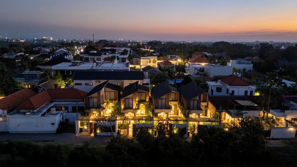 Front of property - evening/night