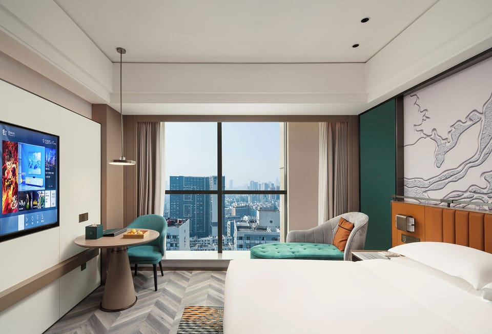 Exclusive Double Room, City View (Free shuttle bus services will be provided during Canton Fair) | Premium bedding, down comforters, minibar, in-room safe