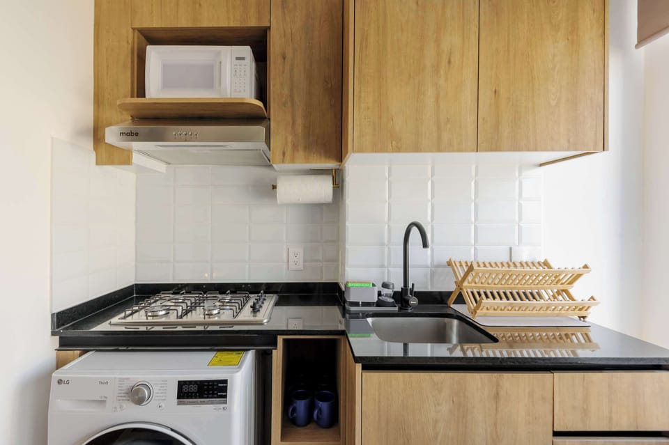 Cocina, lava-secadora