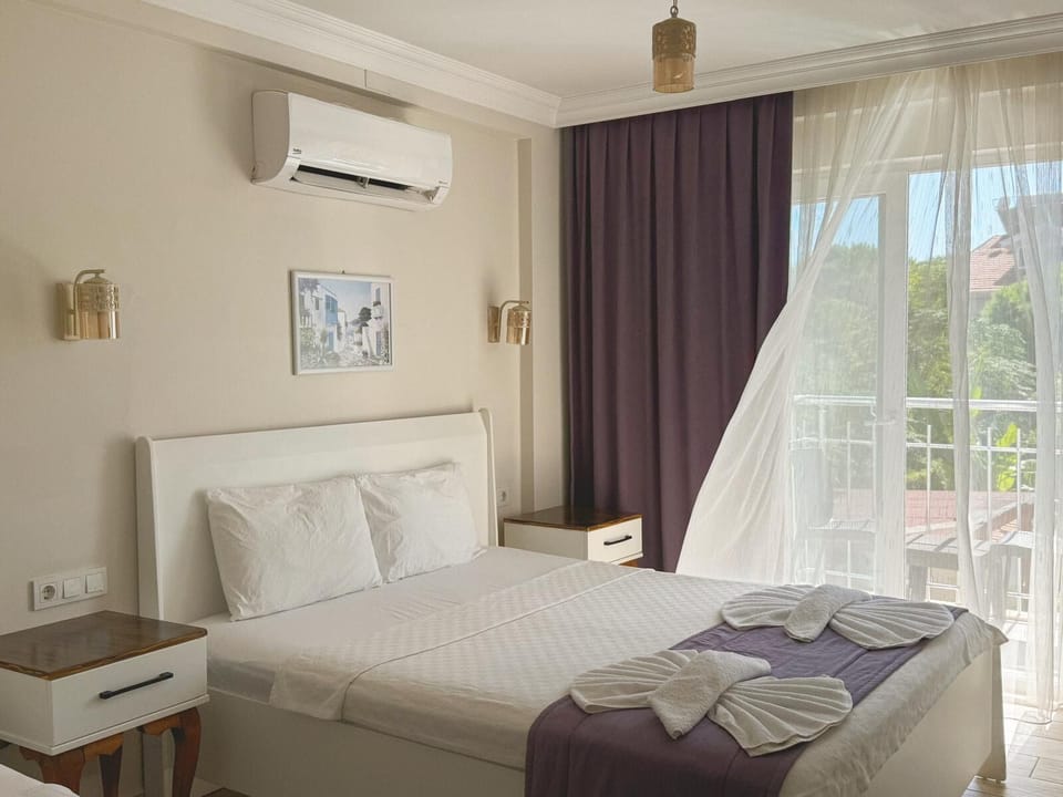 Classic Double Room, Balcony, Pool View | Blackout drapes, soundproofing, iron/ironing board, free WiFi