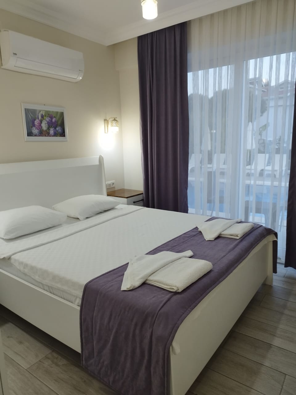 Classic Double Room, Balcony, Pool View | Blackout drapes, soundproofing, iron/ironing board, free WiFi