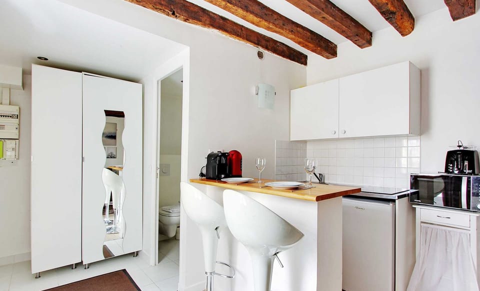 Apartment | Private kitchen | Fridge