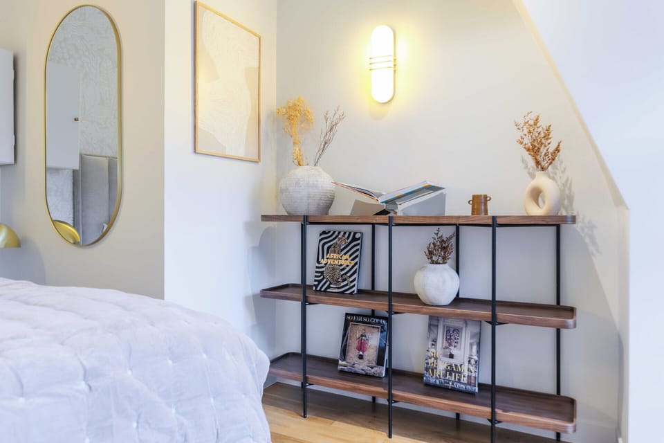 Apartment | 2 bedrooms, laptop workspace, iron/ironing board, bed sheets