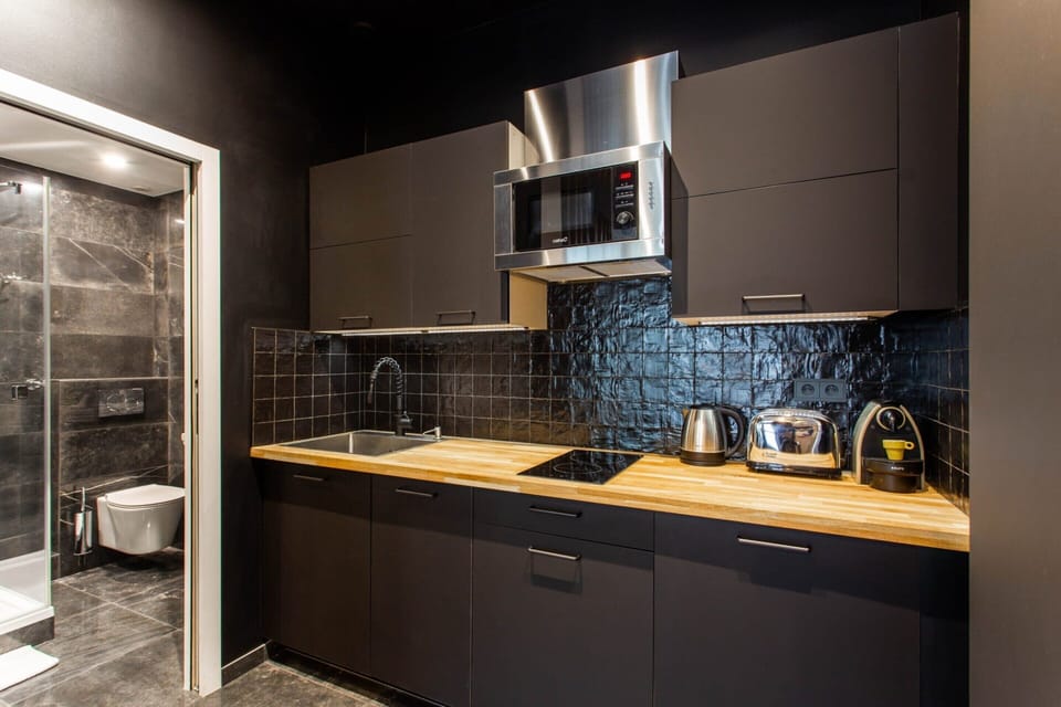 Apartment | Private kitchen | Cookware/dishes/utensils