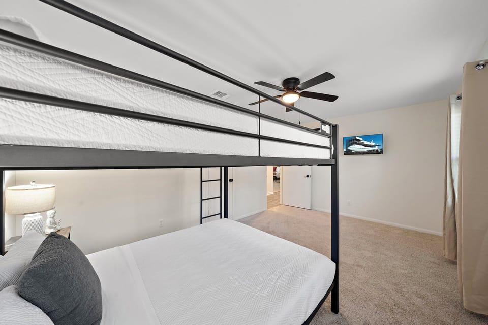TV included in all bedrooms.