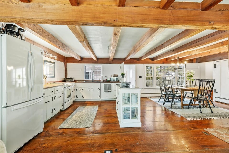 Gather in the Open Kitchen, Living, Dining room with your favorite foods and laughter