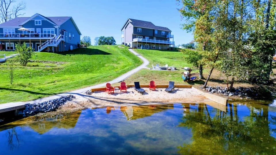 Private Beach - Sandy stretch with lounge chairs already in place. Dig in your toes, watch the lake roll out.