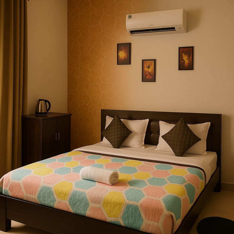 Deluxe Double Room | Laptop workspace, free WiFi