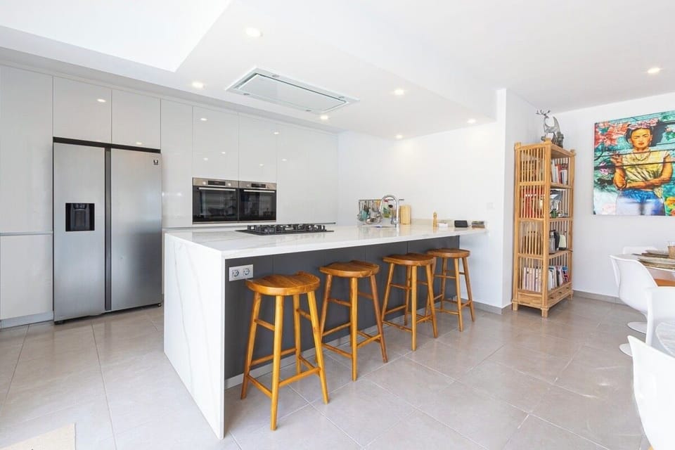 The chef corner or  breakfast bar.