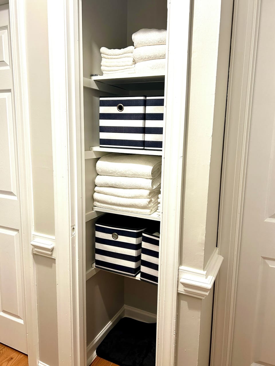 Towels and linen provided